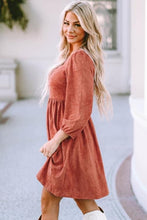 Load image into Gallery viewer, Alaina Square Neck Dress