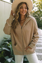 Load image into Gallery viewer, Calli Waffle Zip Up