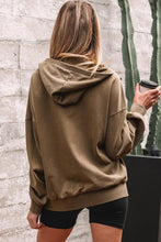 Load image into Gallery viewer, Half Zip Baggy Hoodie