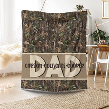 Load image into Gallery viewer, Personalized Camo Blankets