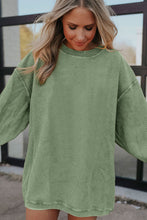 Load image into Gallery viewer, Olyvia Oversize Cord Pullover