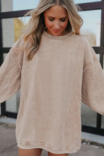 Load image into Gallery viewer, Olyvia Oversize Cord Pullover
