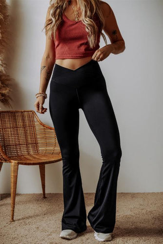 Flared V Waist Leggings