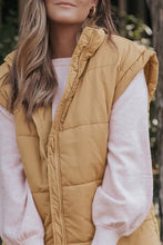 Load image into Gallery viewer, Khaki Oversized Vest