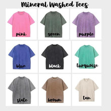 Load image into Gallery viewer, Mineral Wash oversized Tee