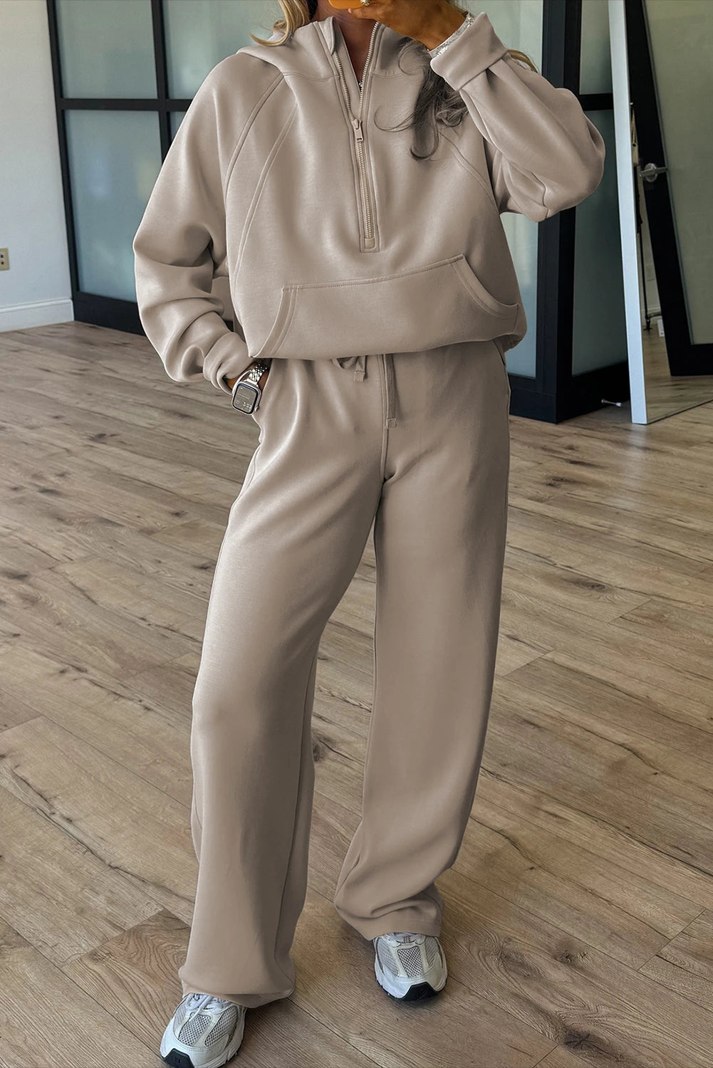 On The Go Half Zip Set