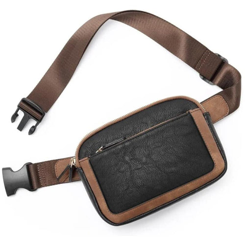 Triple Zip Sling Bag