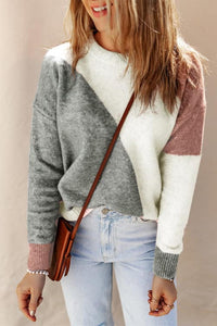 Darnie Color Block Sweater