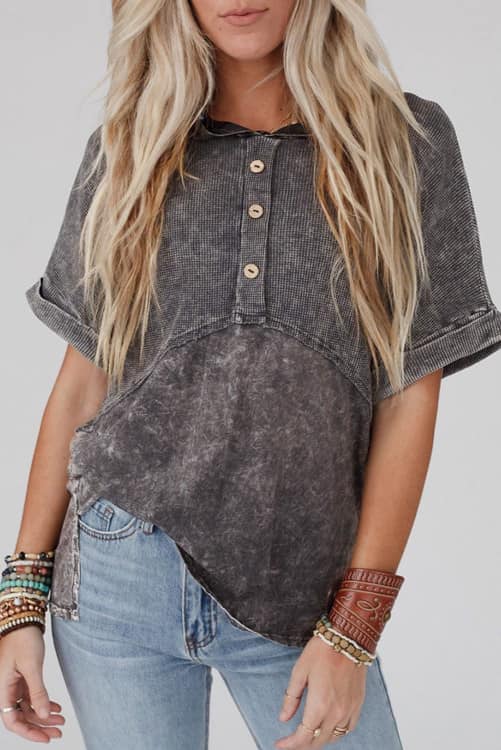 Hooded Texture Top