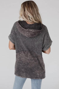 Hooded Texture Top