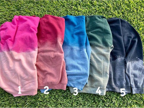Tie Dye Crews & Hoodies