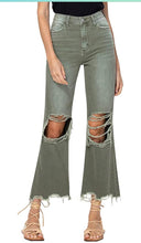Load image into Gallery viewer, Army Vintage 90s Crop Distressed