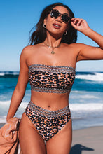 Load image into Gallery viewer, LEOPARD PRINT BANDEAU SET