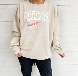 Swoosh Puff Print Crews (Inspired)