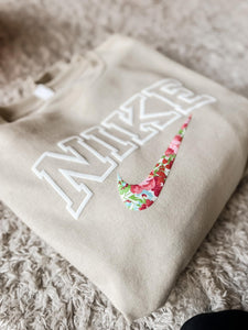 Swoosh Puff Print Crews (Inspired)