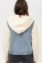 Load image into Gallery viewer, Teddy Jean Jacket