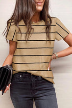 Load image into Gallery viewer, Basic Stripe Print Tee